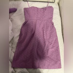 J-Crew strapless dress